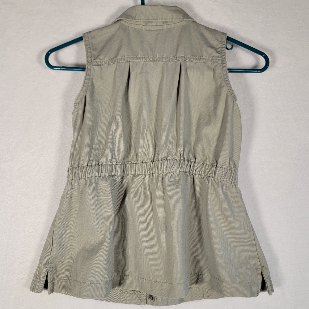 Aspen Kids Cargo Dress In Khaki, Size 7 - Picture 6 of 7